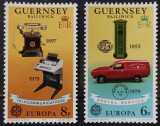 BC408, Guernsey 1979, serie servicii postale si telecomunicatii, europa cept