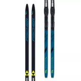 Schiuri Fond Fischer Fibre Crown EF 184cm + Legaturi Tour Step-In IFP, Air Core Bazalt, Vario Crown, 65-79kg