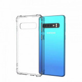 Husa silicon transparenta antisoc compatibila cu Samsung Galaxy S10 Plus