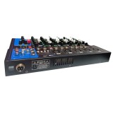 Consola de mixare profesionala cu 7 canale, USB, BT