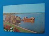 CPIB 23081 CARTE POSTALA - MANGALIA NORD - NEPTUN. RESTAURANTUL INSULA, CIRCULATA, 1972, STAMPILE, TIMBRU, AUTOTURISM, Fotografie