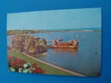 CPIB 23081 CARTE POSTALA - MANGALIA NORD - NEPTUN. RESTAURANTUL INSULA, CIRCULATA, 1972, STAMPILE, TIMBRU, AUTOTURISM