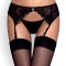 Portjartier Charms, Obsessive, Negru, S/M