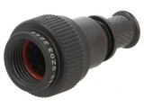 Protecție Mufă 9mm Neagră