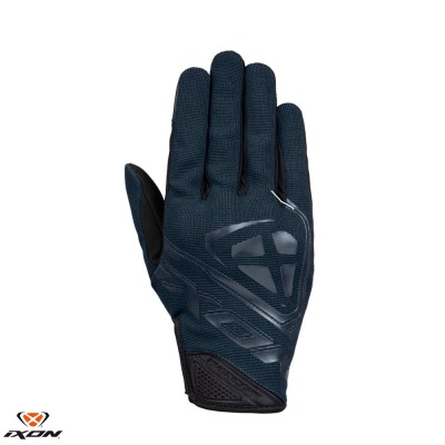 Manusi barbati pentru scuter - motocicleta Roadster vara Ixon model Hurricane MS culoare: navy (albastru) &amp;ndash; degete tactile M foto