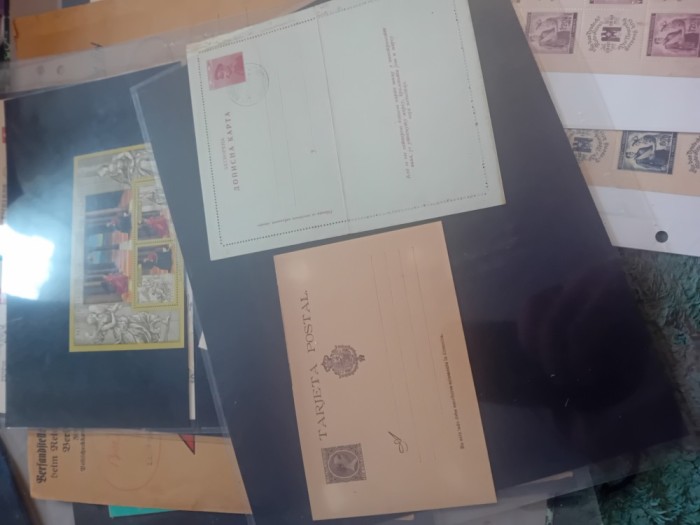 Carti postale ,Timbre