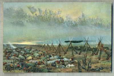 AD 346 C. P. VECHE -DER TRAUM DER KRIEGER - EDOUARD DETAILLE -RAZBOIUL 1870GERM. foto