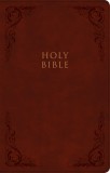 KJV Large Print Personal Size Reference Bible, Burgundy Leathertouch
