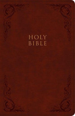 KJV Large Print Personal Size Reference Bible, Burgundy Leathertouch foto