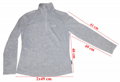 Bluza polar Jack Wolfskin Tecnopile dama marimea M foto