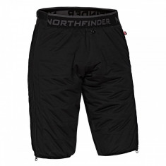 Pantaloni izolatori de ski-touring barbati PrimaLoft? Insulation Eco Black NORTHFINDER Vincezo NO-3553SNW, Negru, M foto