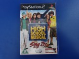 High School Musical Sing It! - joc PS2 (Playstation 2), Single player, Toate varstele