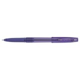 Pix cu bila Supergrip G Pilot 1.0 mm varf gros cu capac violet