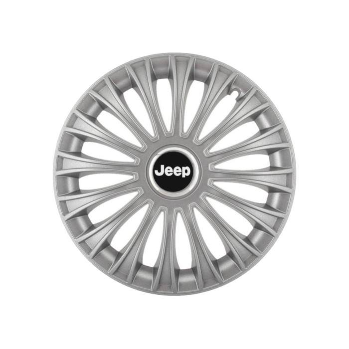 Set 4 capace roti 16 inchi (R16) Dino Gri, Compatibile cu Jeep