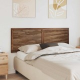vidaXL Tăblie cap Pe perete natural 160 cm Lemn solid de tec 42024574