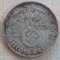 (A582) MONEDA DIN ARGINT GERMANIA - 2 REICHSMARK MARK 1937, LIT. A, NAZISTA