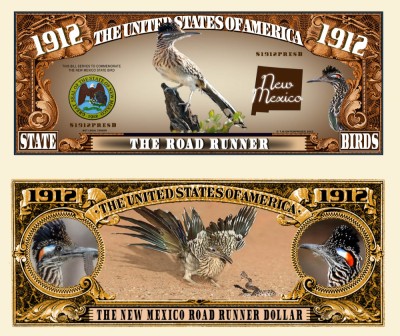 !!! SUA = FANTASY NOTE (TJ6) = NEW MEXICO , THE ROAD RUNNER - 2023 - UNC foto
