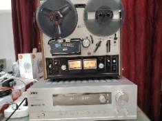 V&amp;acirc;nd magnetofon Akai gx 210D cu stație Akai foto