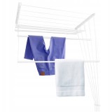 Uscator Rufe Tavan Sepio 5x130cm, Otel, 10kg, Economie Spatiu, Articole Baie, Ușor de Instalat