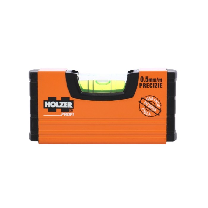 Nivela cu bula, Holzer 246, cu 1 indicator, din aluminiu, 100 mm