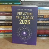 CRISTINA DEMETRESCU - PREVIZIUNI ASTROLOGICE 2026 , BUCURESTI , 2025 *