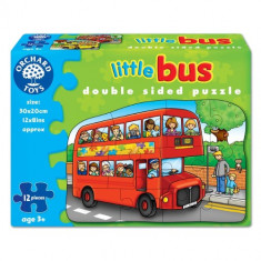 Puzzle Fata Verso Autobuz 12 piese foto