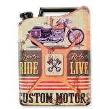 Decoratiune metalica cu o motocicleta NY-13