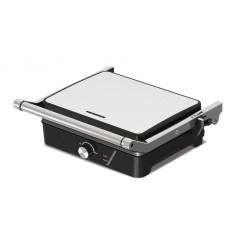 Grill electric Heinner HEG-K2000CP, termostat reglabil, tava pentru colectarea uleiului