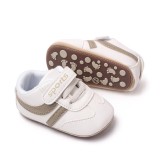 Cumpara ieftin Adidasi albi cu dungi kaky - Sports (Marime Disponibila: 3-6 luni (Marimea 18