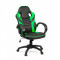 Scaun gamer cu cotiere siinaltime reglabila - verde - 71 x 53 cm 53 x 52 cm