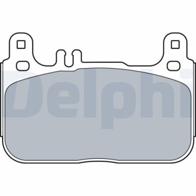 Placute frana Mercedes Clasa S (W222 V222 X222) 05.13-08.20, Fata, DELPHI foto