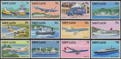 ST. LUCIE - 1980 - Mijloace de transport foto