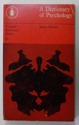 A DICTIONARY OF PSYCHOLOGY by JAMES DREVER , 1967 foto
