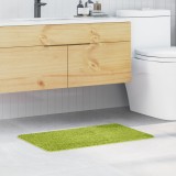 Covoras Baie vidaXL Verde 50x80 cm Poliester Antiderapant Dreptunghiular