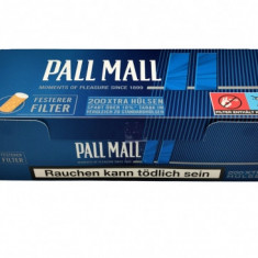 Tuburi Tigari Pall Mall Blue Extra (25 mm) 200