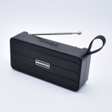 Boxa portabila cu incarcare solara, MP3, Card TF, USB, Bluetooth, AUX, Radio, Oem