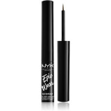 NYX Professional Makeup Epic Wear Liquid Liner tuș lichid pentru ochi, cu efect mat culoare 02 Brown 3.5 ml