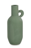 Set 8 vaze flori portelan verde Freyr 12x30 cm