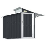 Cumpara ieftin Sopron de gradina, antracit, 270x130x208,5 cm, otel galvanizat