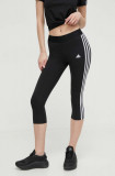 Adidas colanți HG5880 femei, culoarea negru, cu imprimeu HG5880