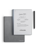 reMarkable 2 Paper Tablet with Marker Plus and Polymer Weave Book Folio Grey
