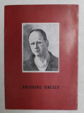 GHEORGHE IONESCU - CATALOG DE EXPOZITIE , 19 SEPTEMBRIE , 1977