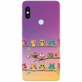 Husa silicon pentru Xiaomi Mi A2, Owls