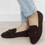 Mocasini maro de tip loafers DXJ1530 02