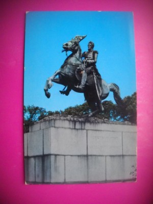 HOPCT 8399 MONUMENTUL GENERAL ANDREW JACKSON -SUA-AMERICA DE NORD -NECIRCULATASEATTLE WASHINGTON - foto