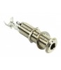 Conector JACK 6.35 mm stereo mama pentru panou gros Neutrik