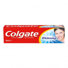 Pasta Dinti Colgate Whitening, 100 ml, Aroma de Menta, Pasta de Dinti cu Menta, Articole Igiena Dentara, Pasta de Dinti pentru Albire, Produse pentru