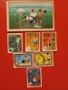NICARAGUA, SPORT LOS ANGELES - COLIȚĂ + SERIE ȘTAMPILATĂ, Stampilat