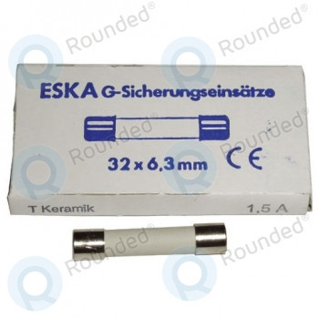 ESKA Siguranta ceramica pentru cuptor cu microunde 1.5AT 6.3x32mm (10buc) foto