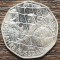 (A1061) MONEDA DIN ARGINT AUSTRIA - 5 EURO 2004, 100 ANI FOTBAL